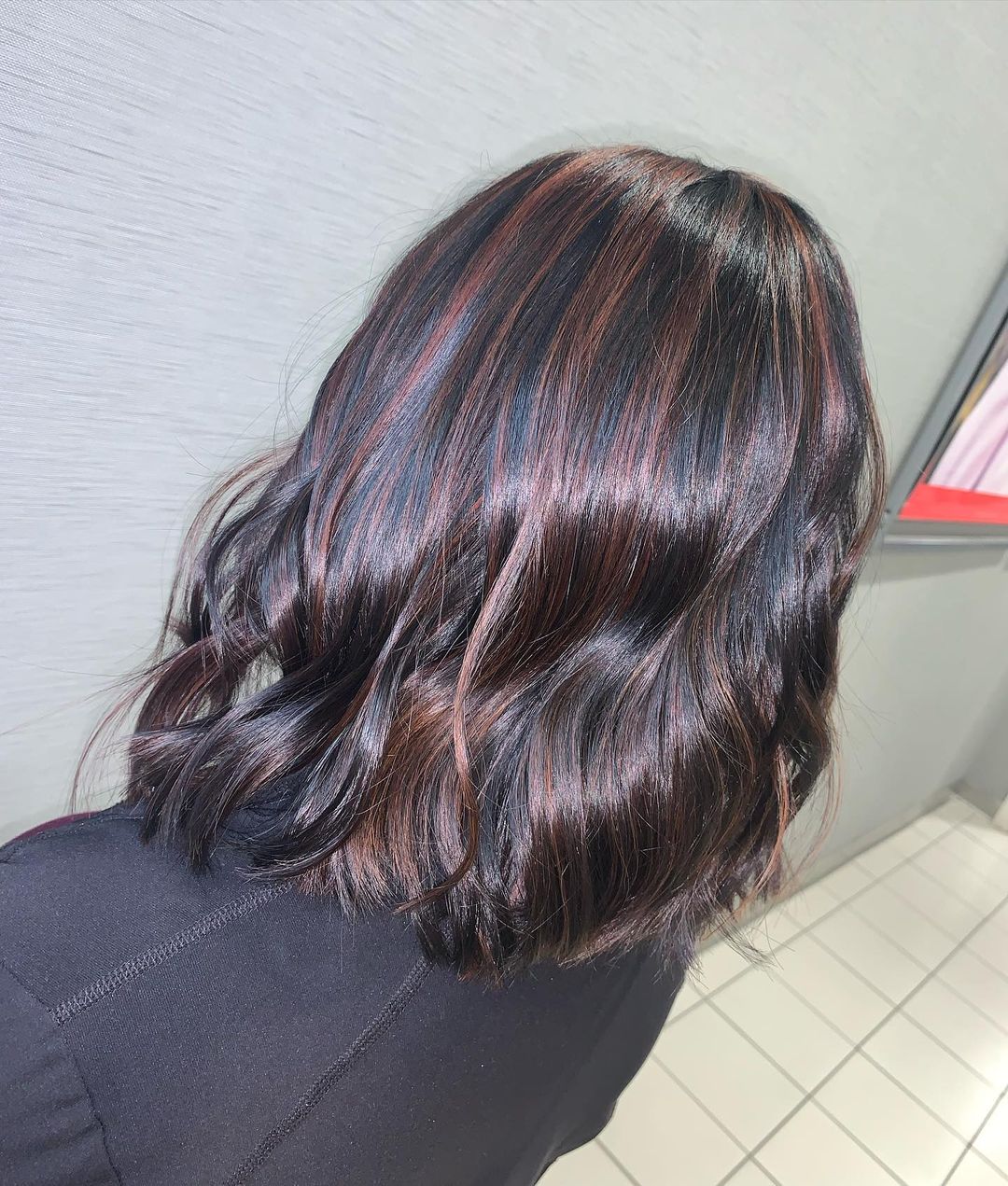 copper brown highlights