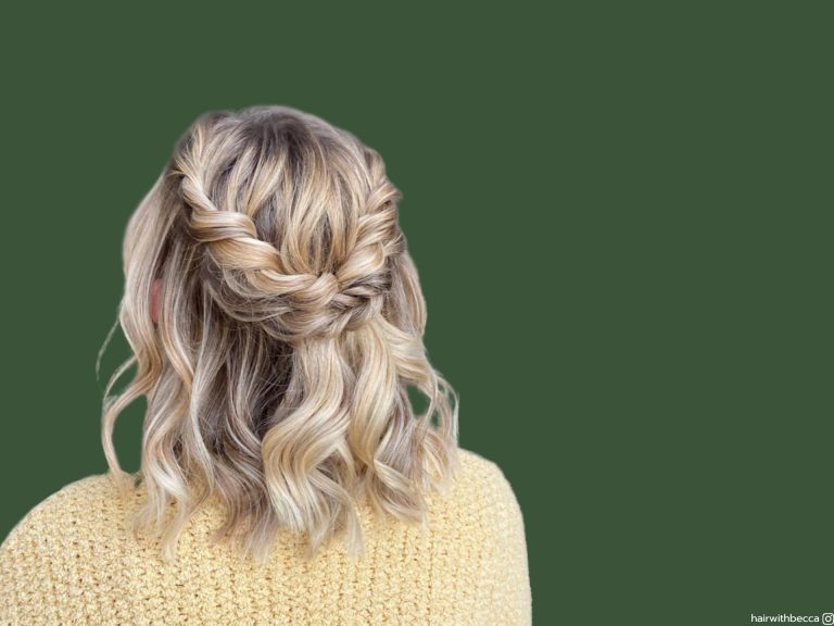 peinados formales de pelo corto