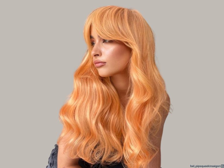 capelli color pesca