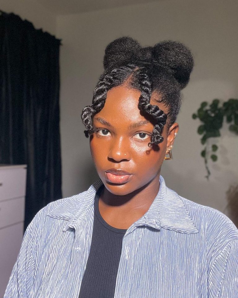 18 Prettiest Natural Hair Bun Styles You’ll Want To Copy