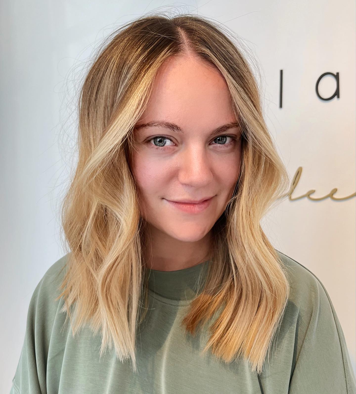 balayage blond