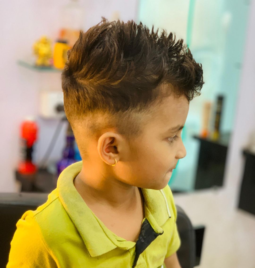 long top with an undercut