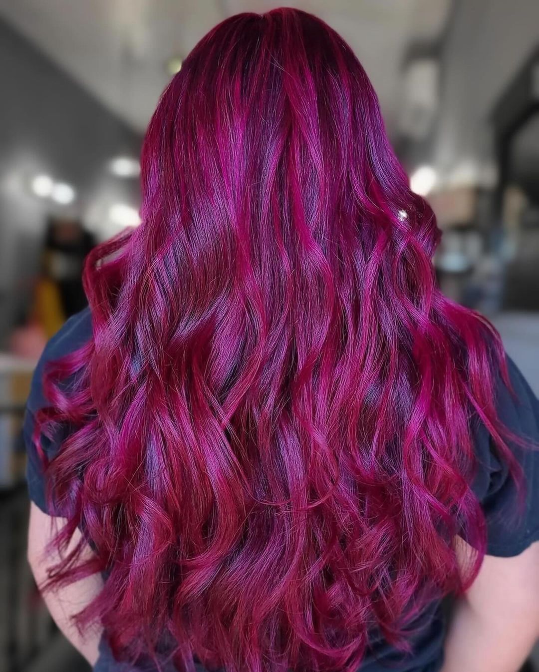 magenta magique avec pièce d'argent rose 