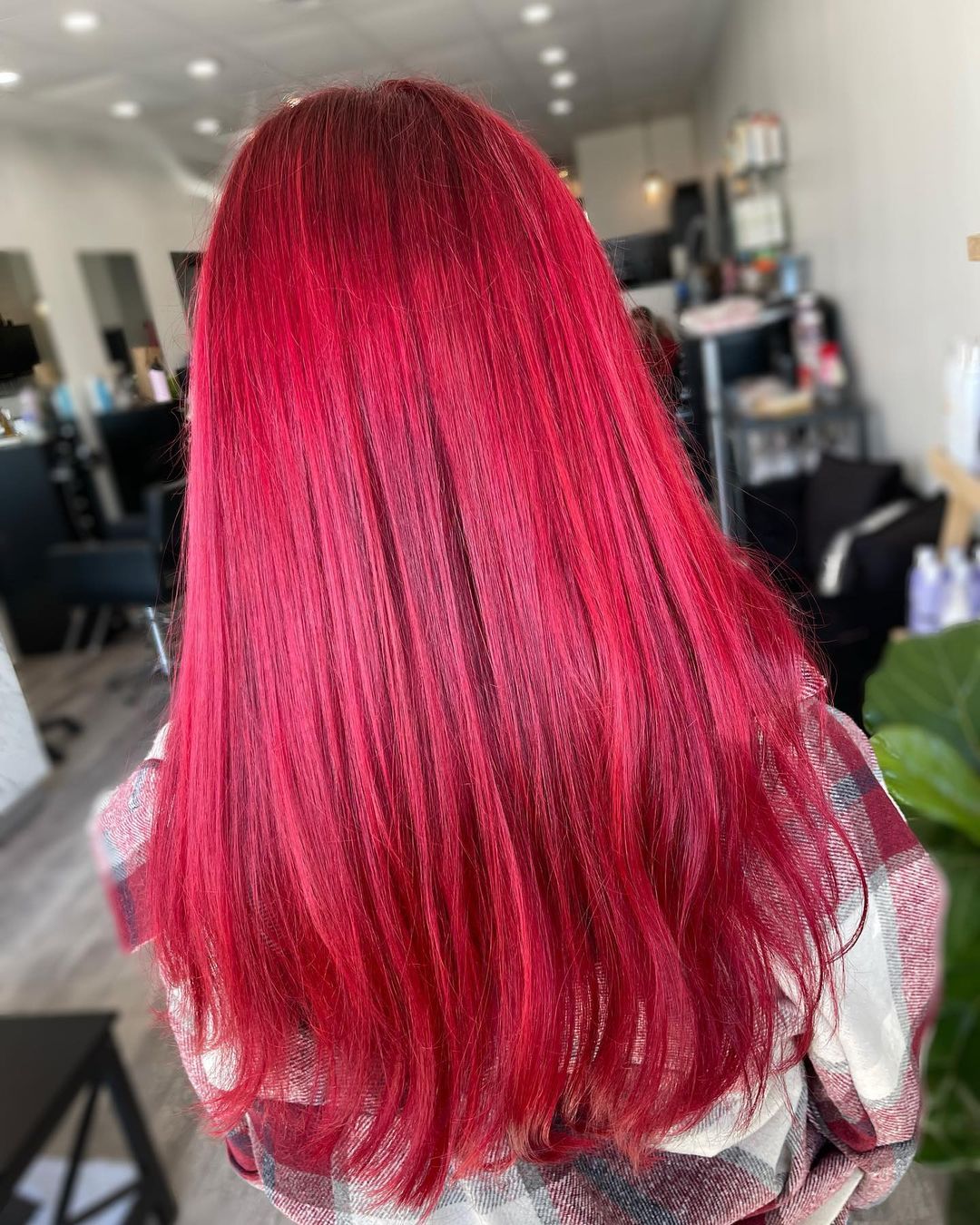 maraschino red cherry hair