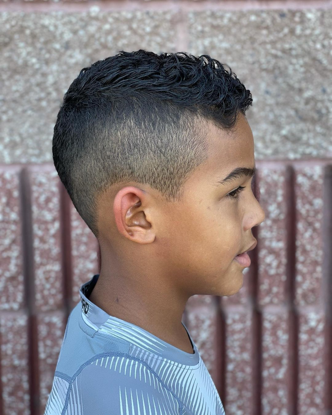 patrick mahomes-inspired boy haircut