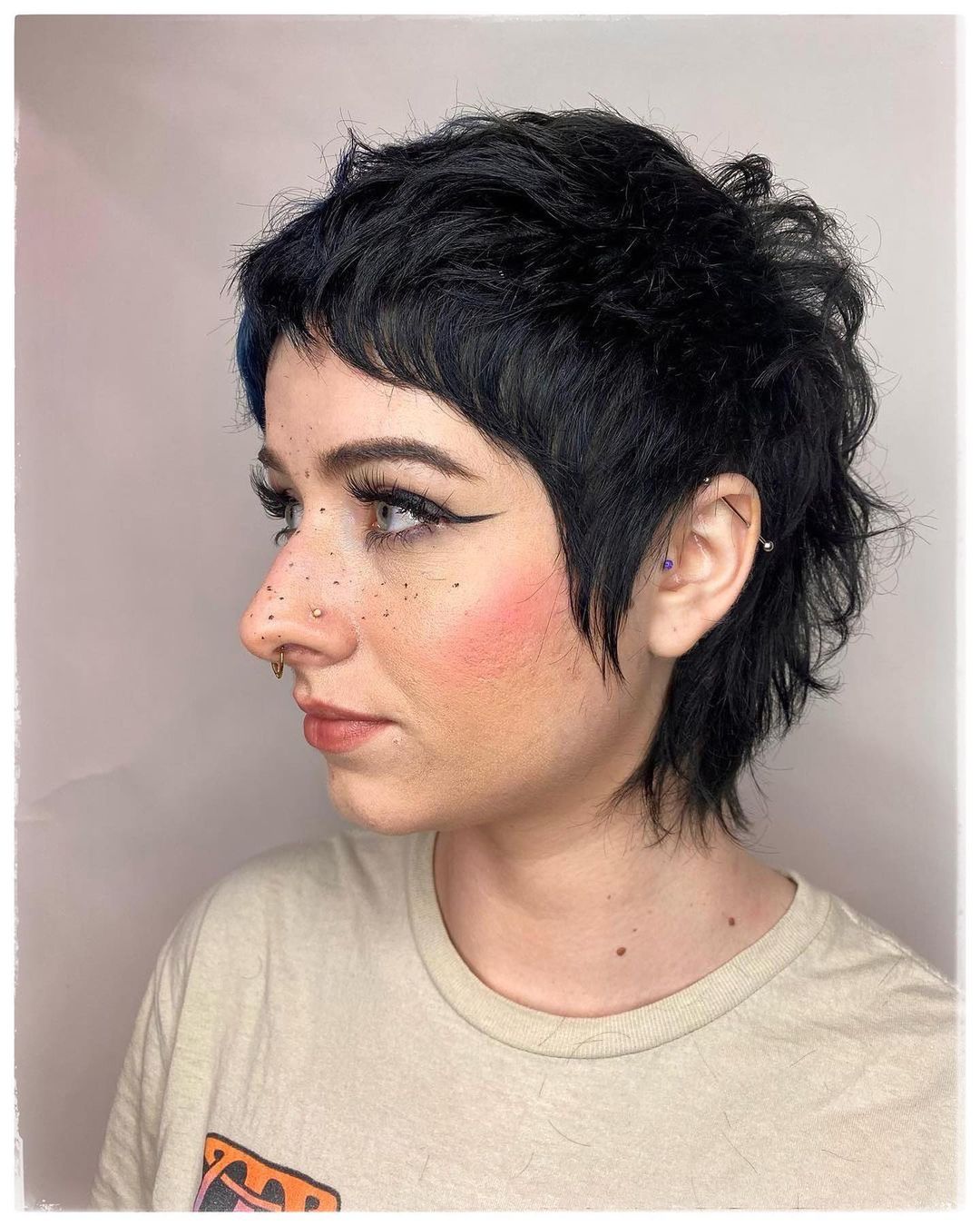 pixie mullet gemini hairstyle