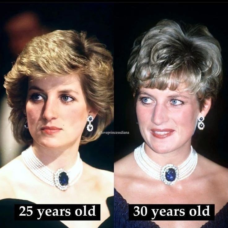 La princesse Diana avec des coupes pixie et pixie bob