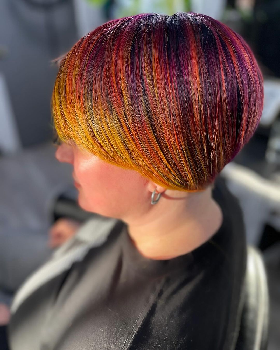 sunset pixie cut