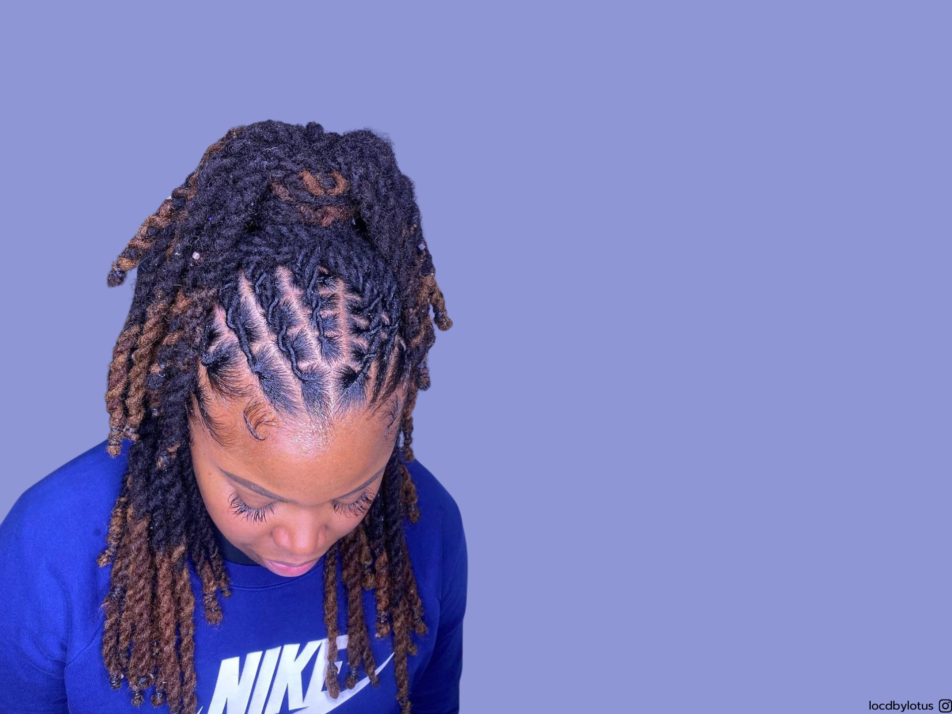 estilos flat twist loc