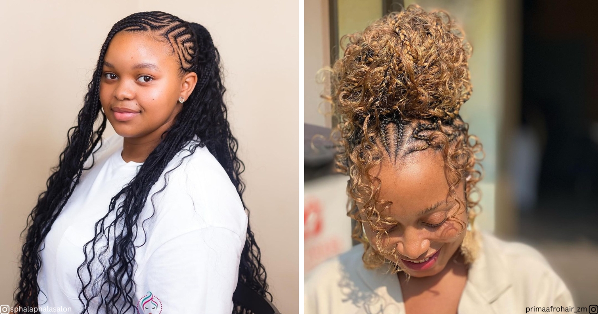21 Braids With Curls In The Back Ideas For The Stylish 2025 21 Braids With Curls In The Back Ideas For The Stylish 2025