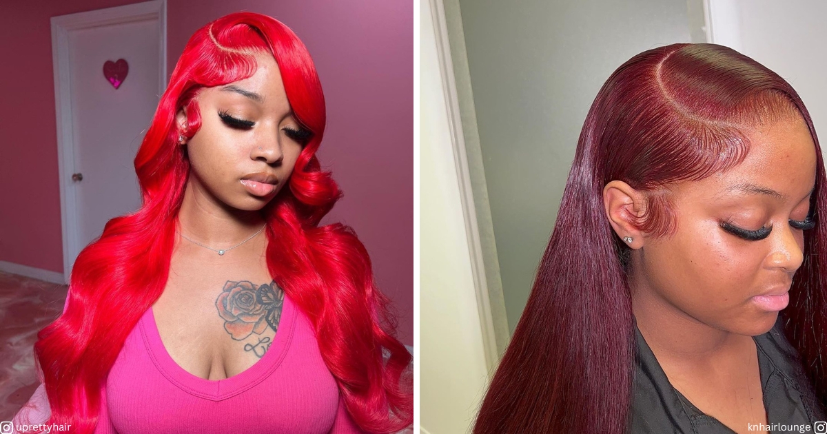 19 Glamorous Red Weave Hairstyles That Will Turn Up The Heat