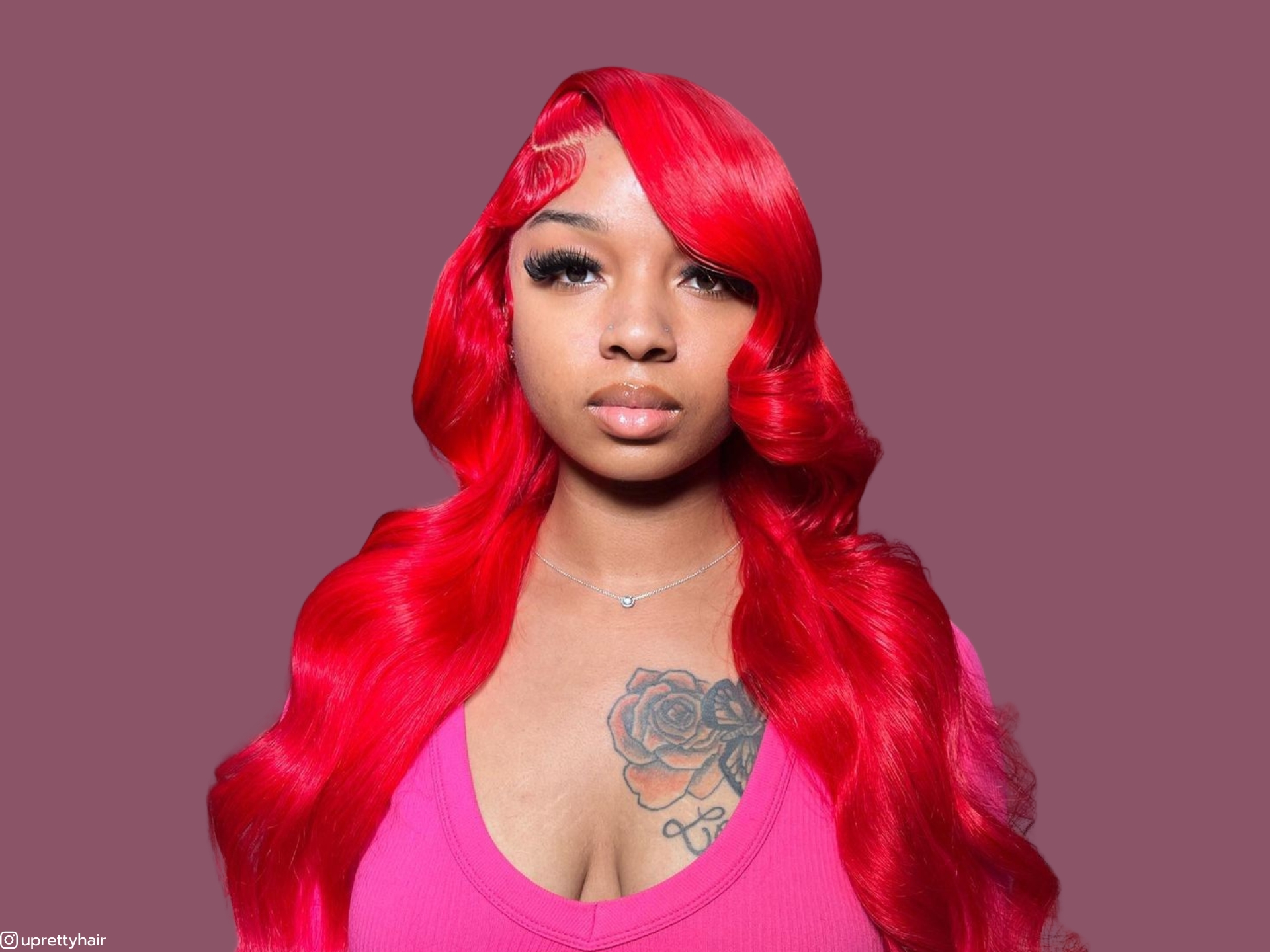 red weave hairstyles