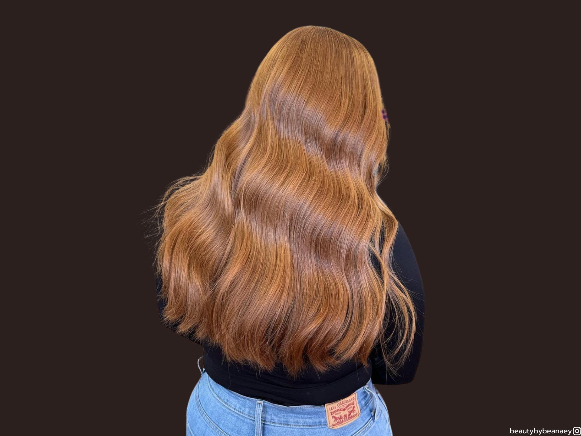 miel cabello cobrizo