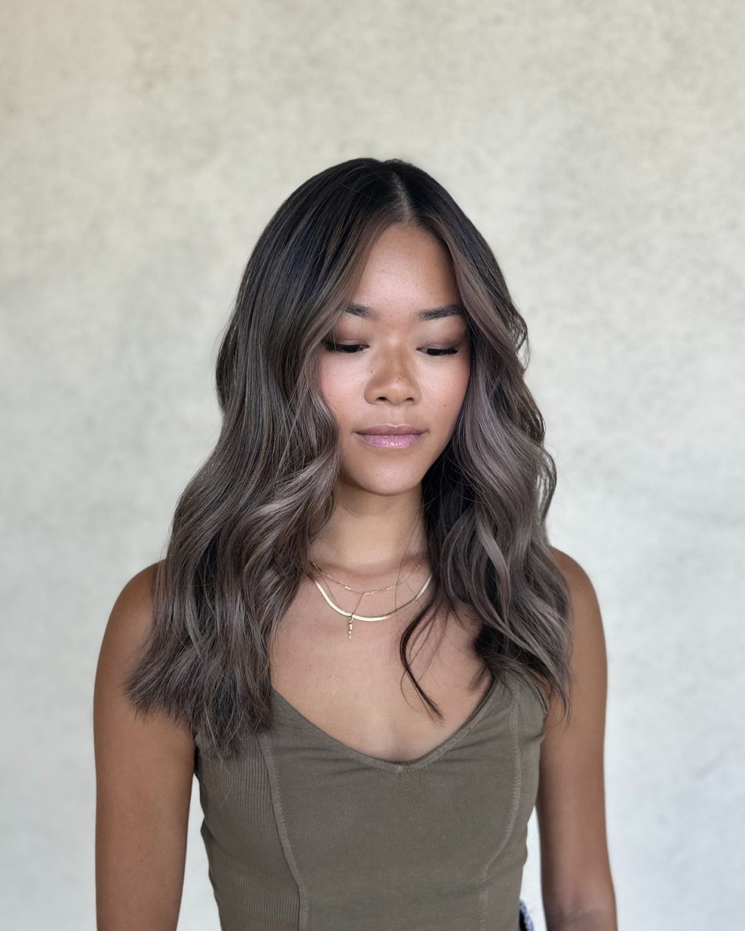 ash blonde balayage