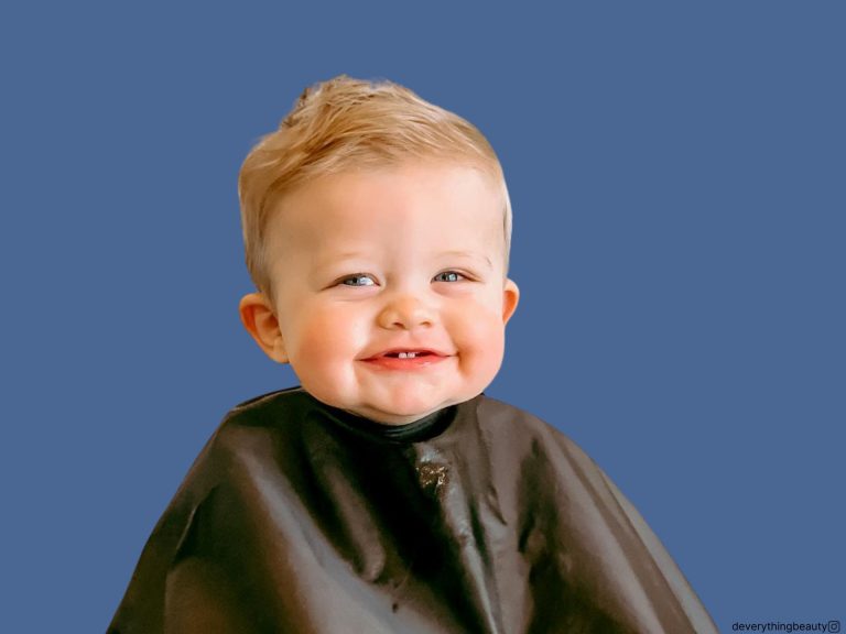 primer corte de pelo para bebé