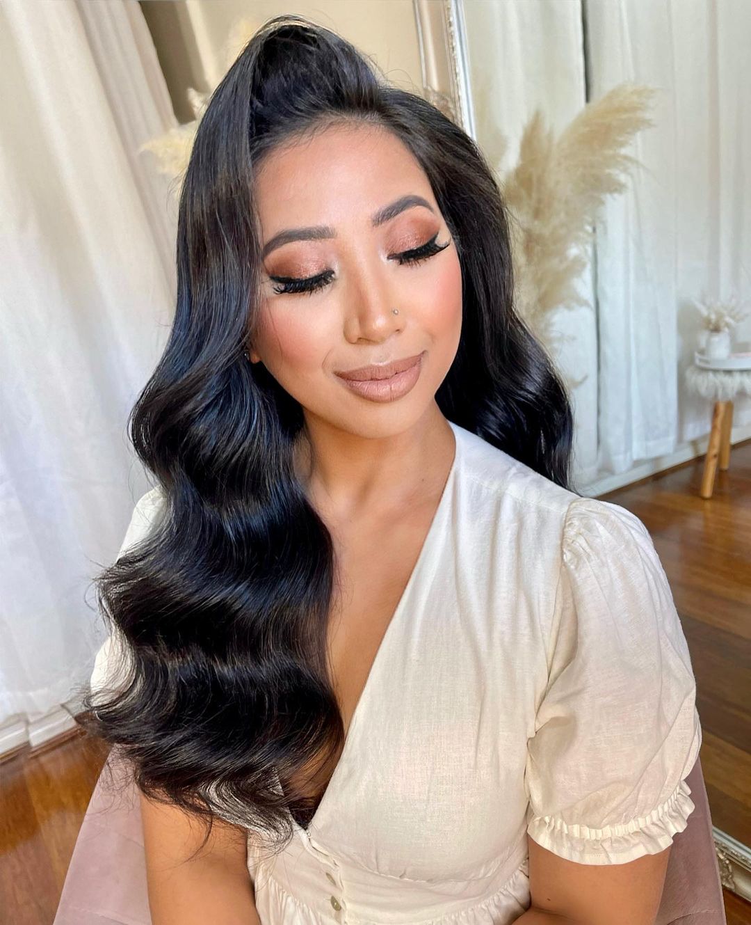 big soft glam waves