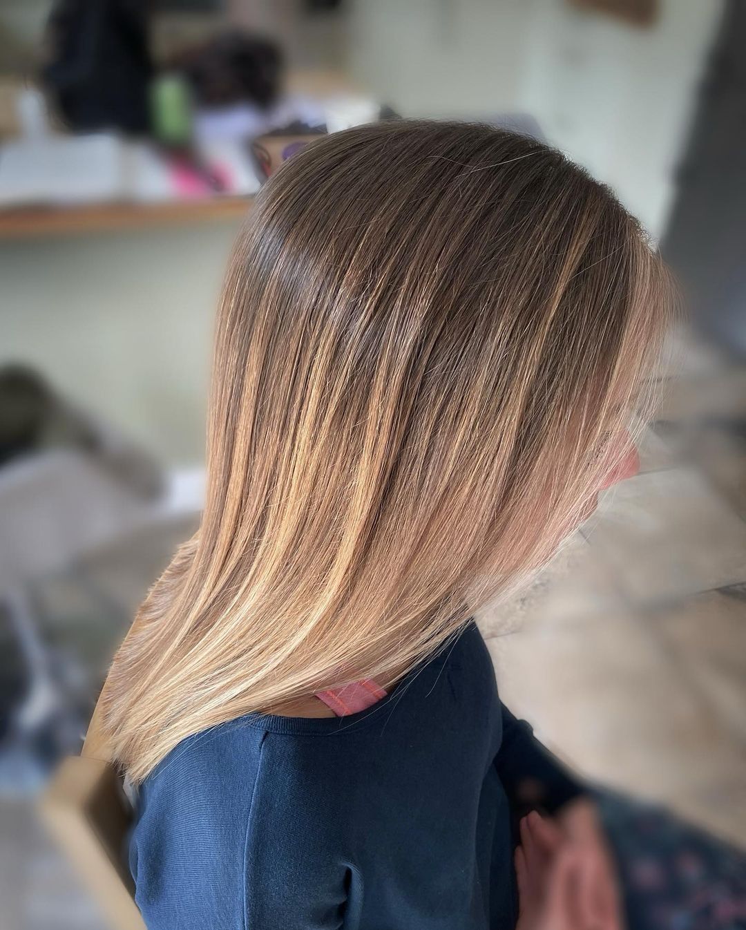 balayage blond