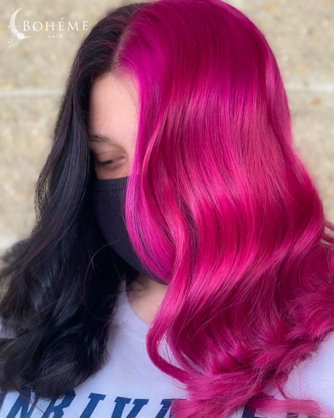 cabelo fuschia gemini