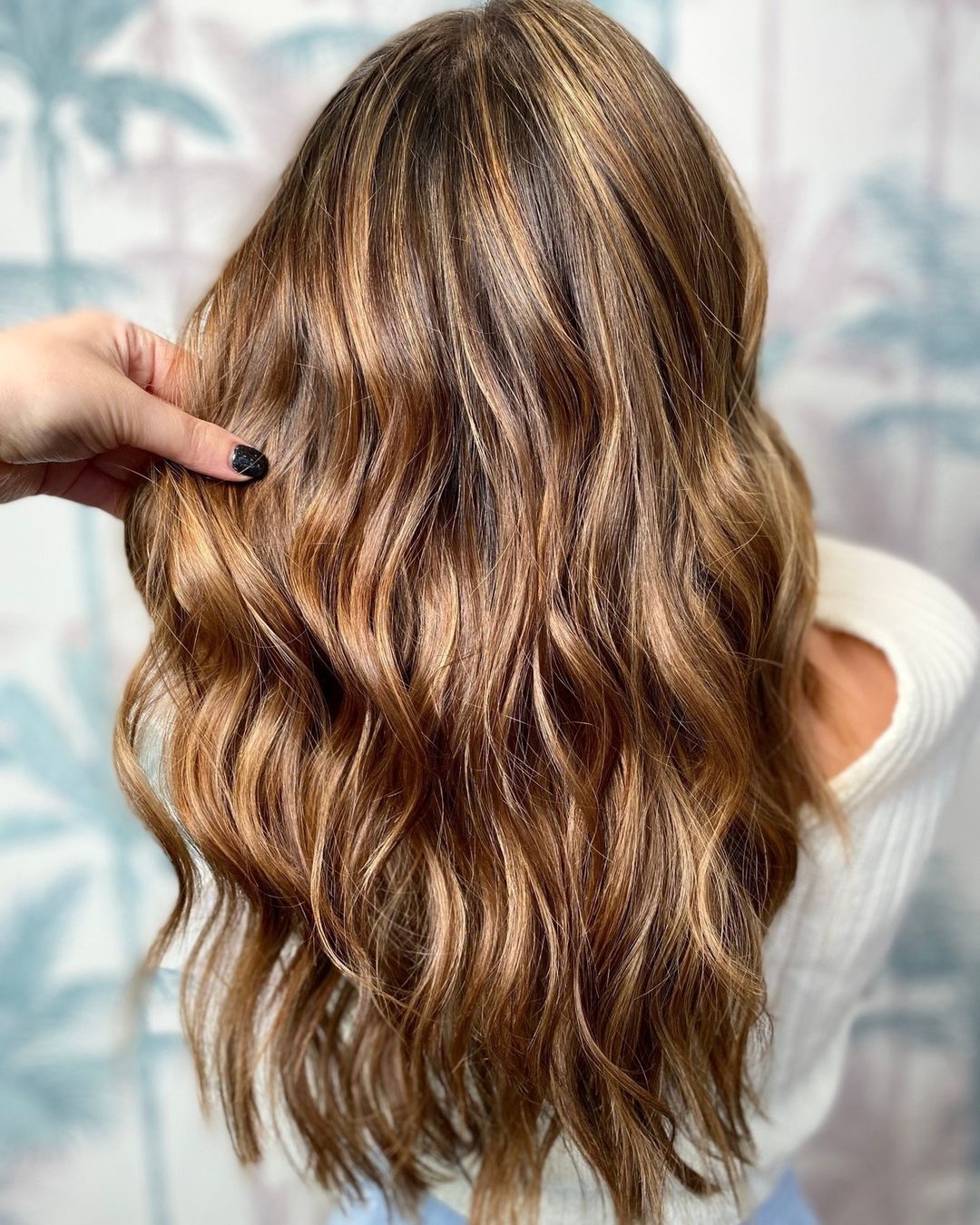 balayage autunnale biondo miele