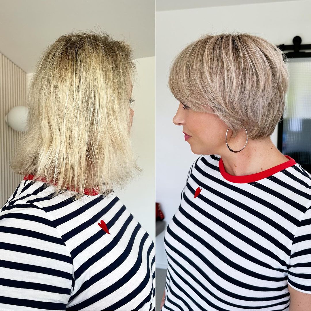 lob to dimensional pixie bob