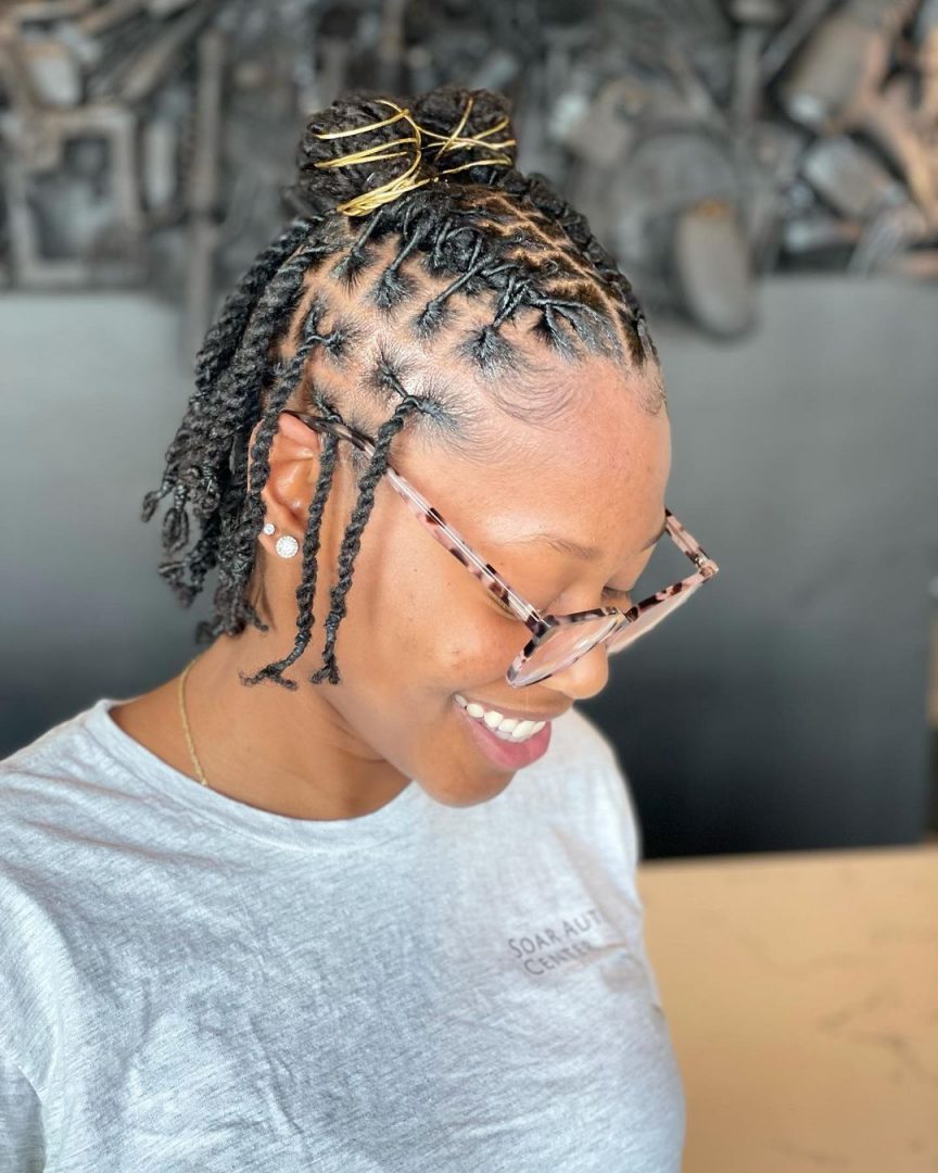 25 Impressive Flat Twist Loc Styles For A Unique Look