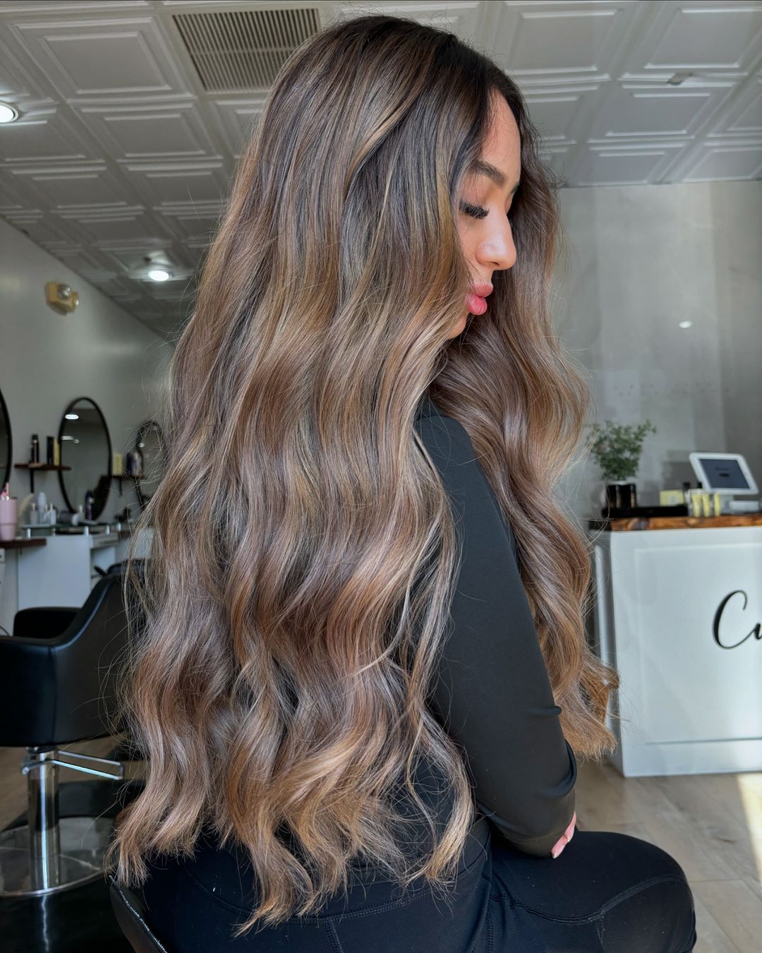 balayage tenue