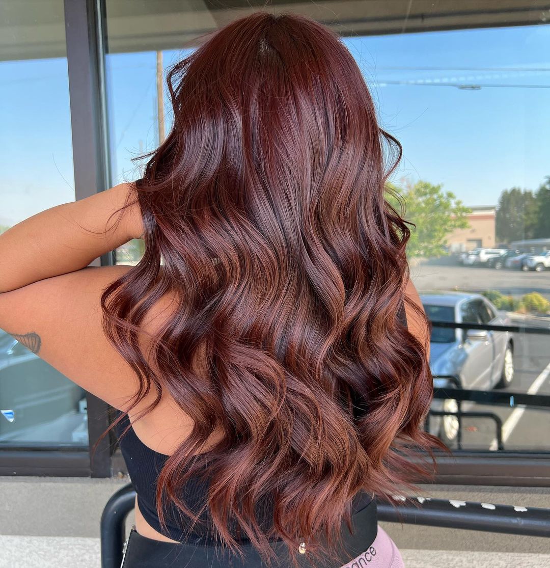 red brown auburn