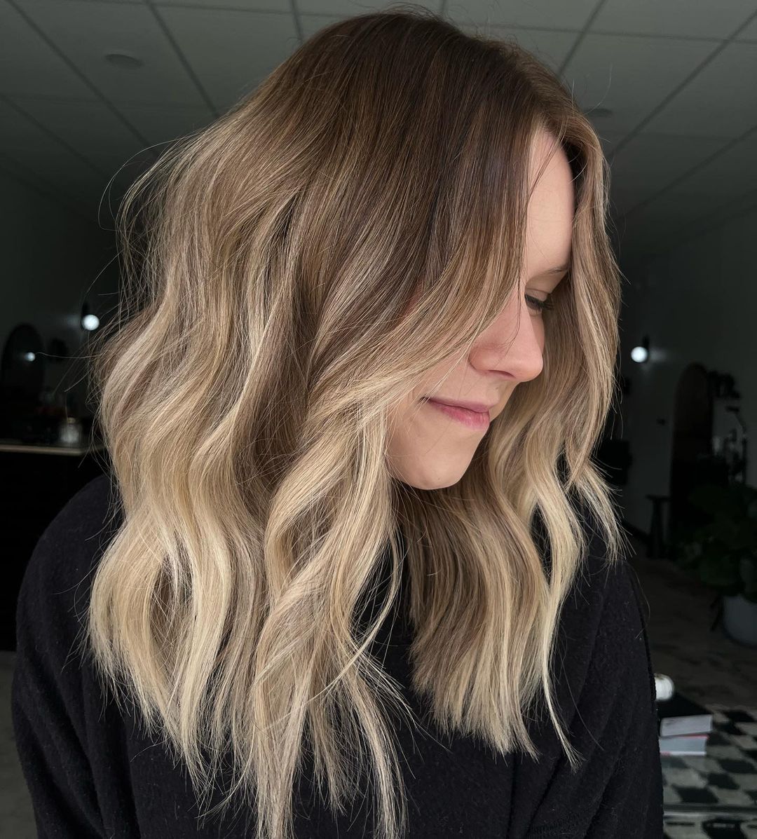 reverse balayage