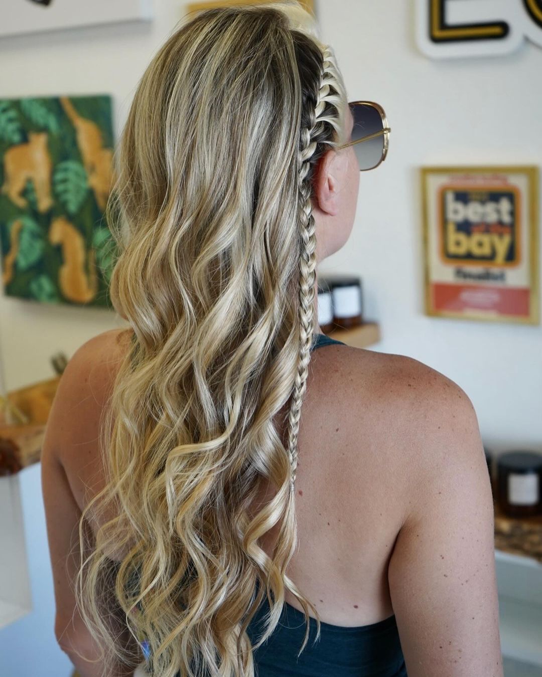 side fishtail braid