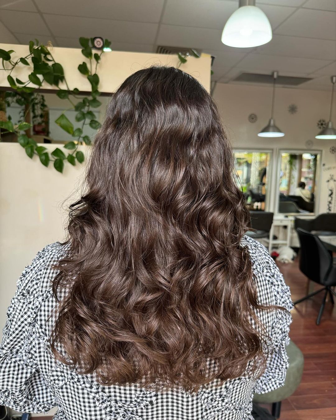 soft glam waves digital perm