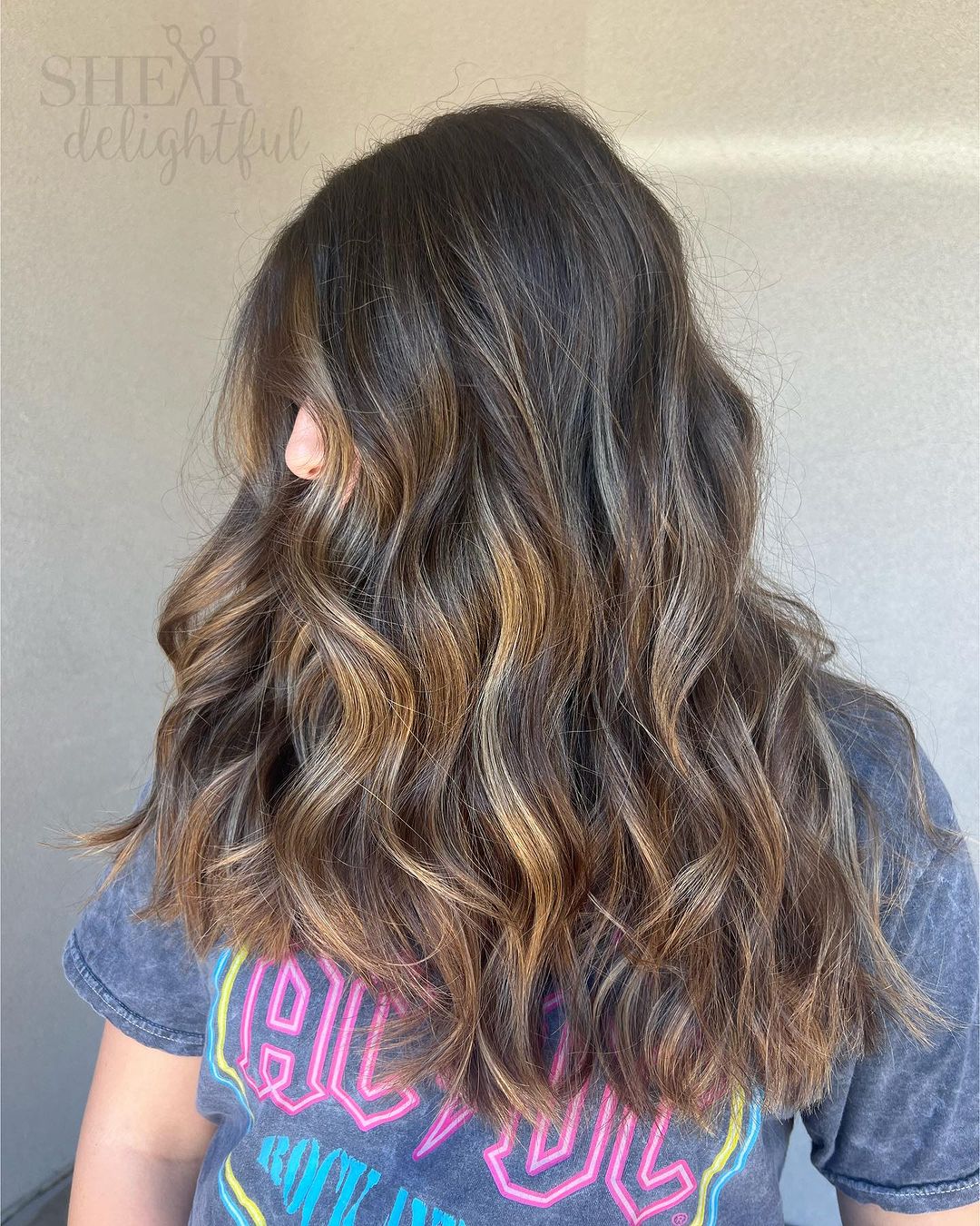 balayage bronceado