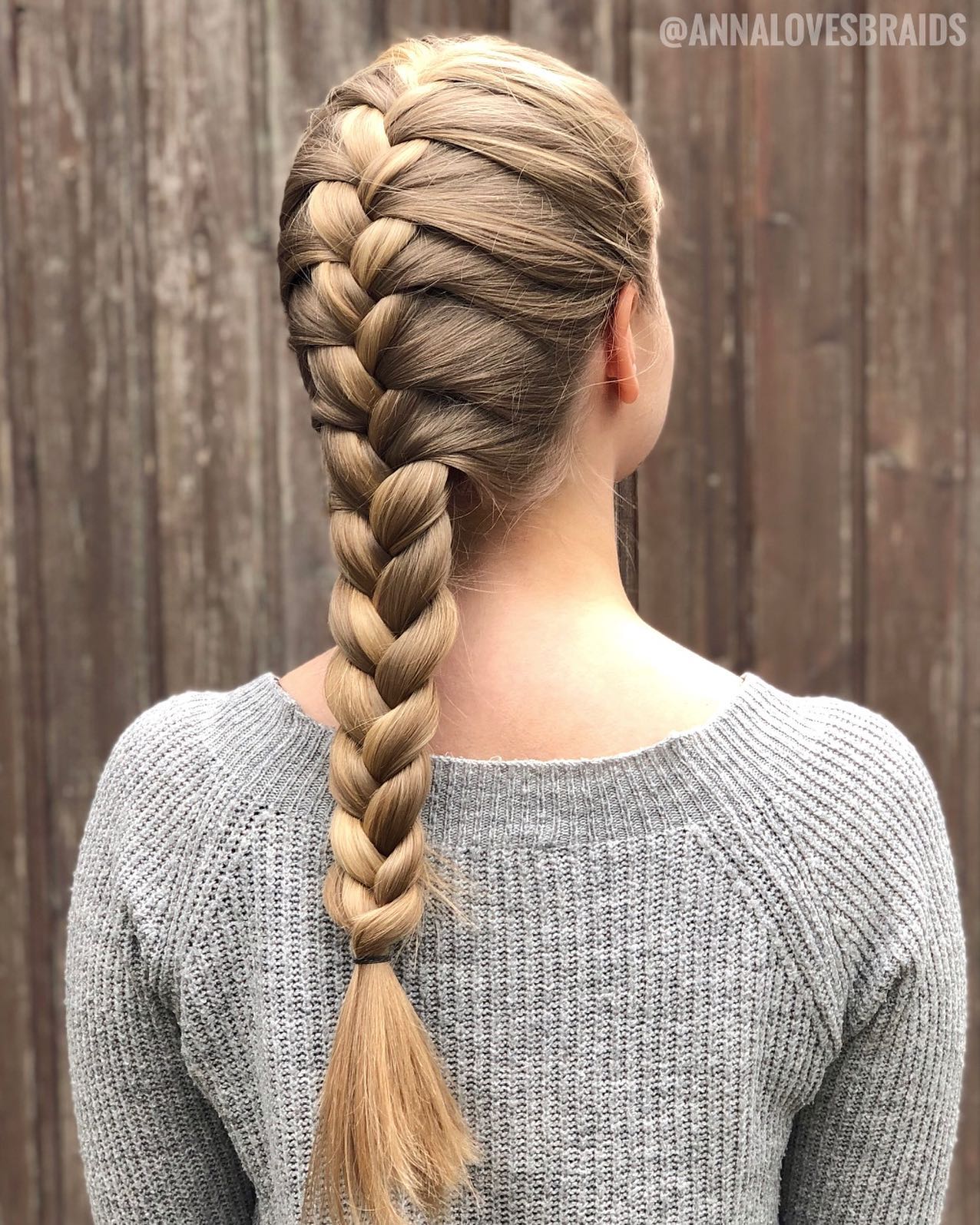 tresse française