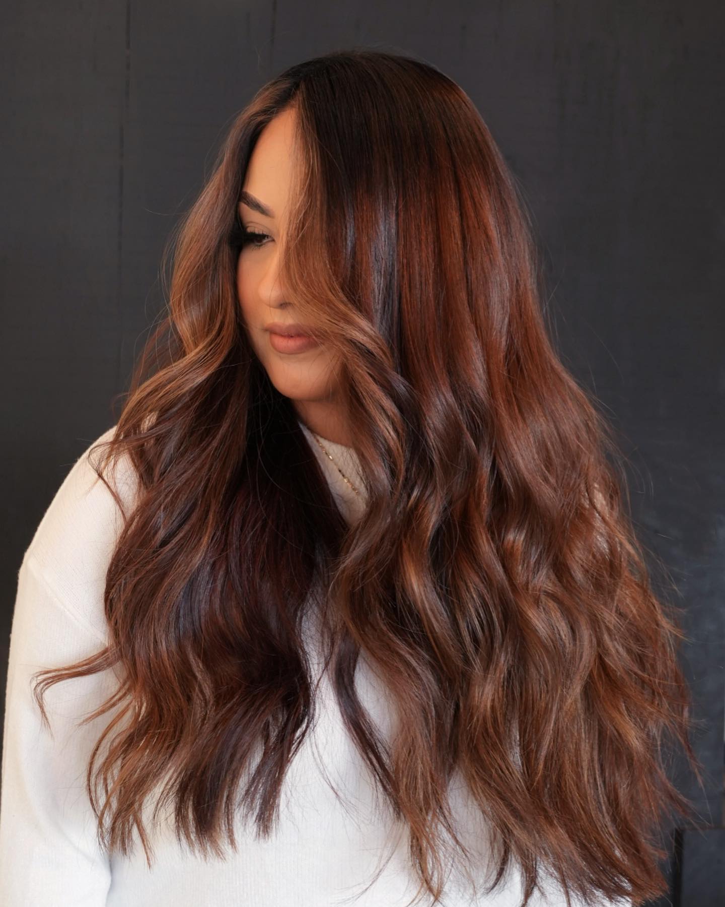 spiced rum hair color