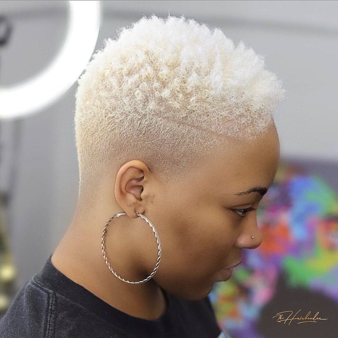 blonde platine