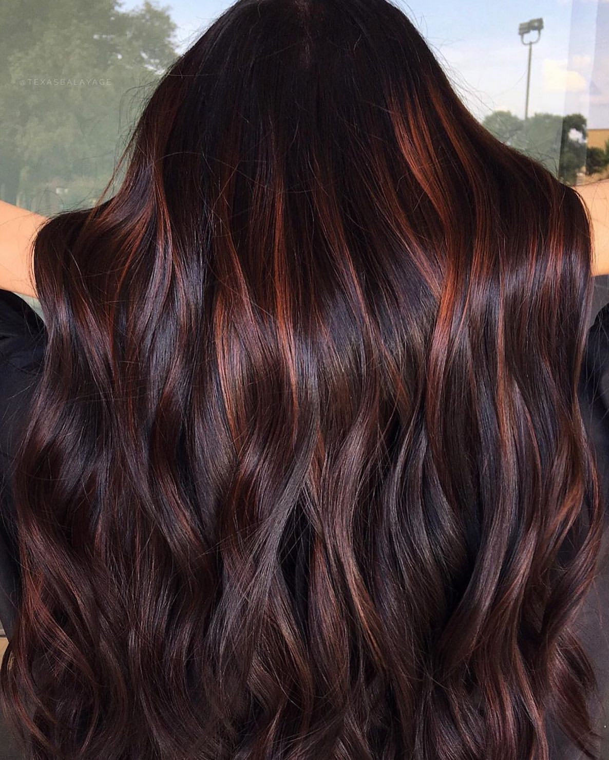 mahogany highlights