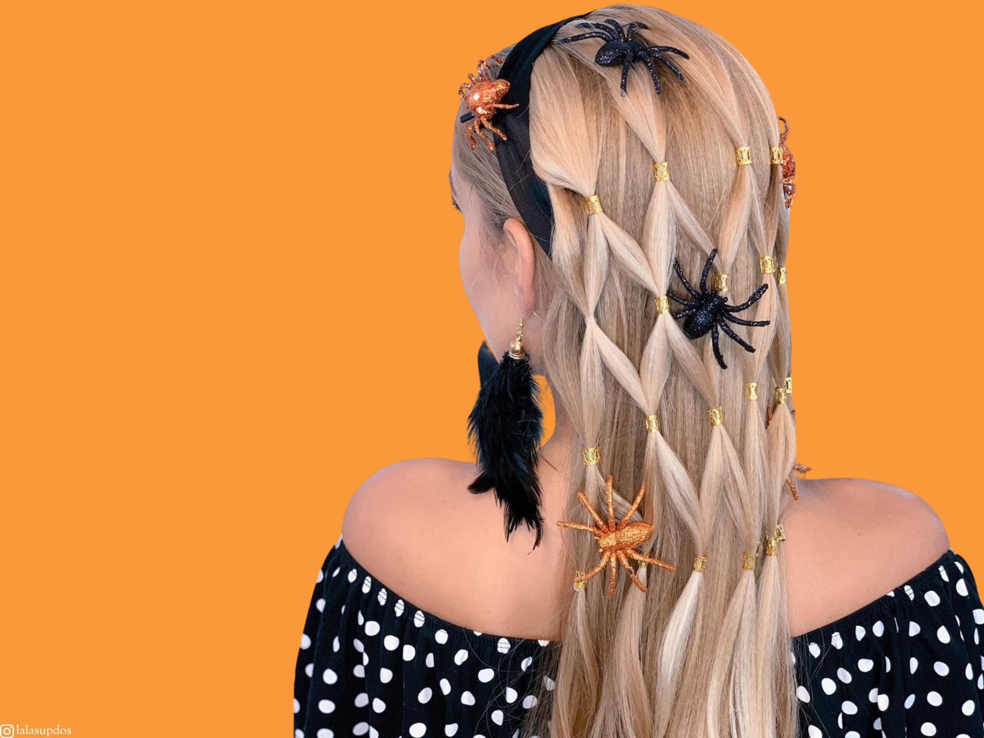 cabelo de halloween