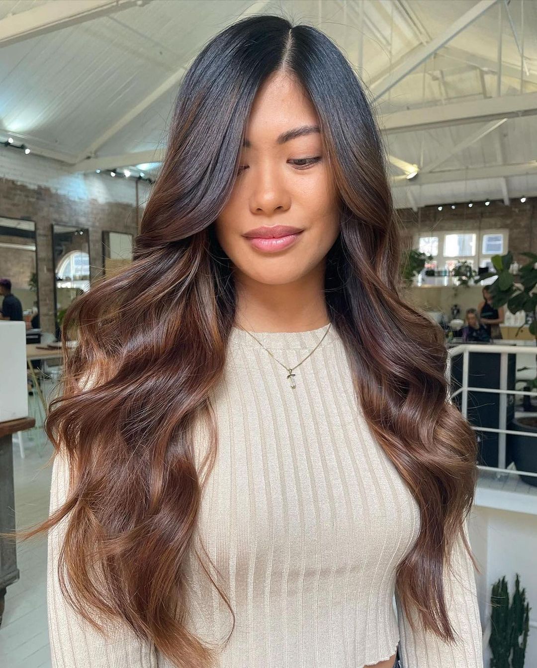 spicy cinnamon ombre