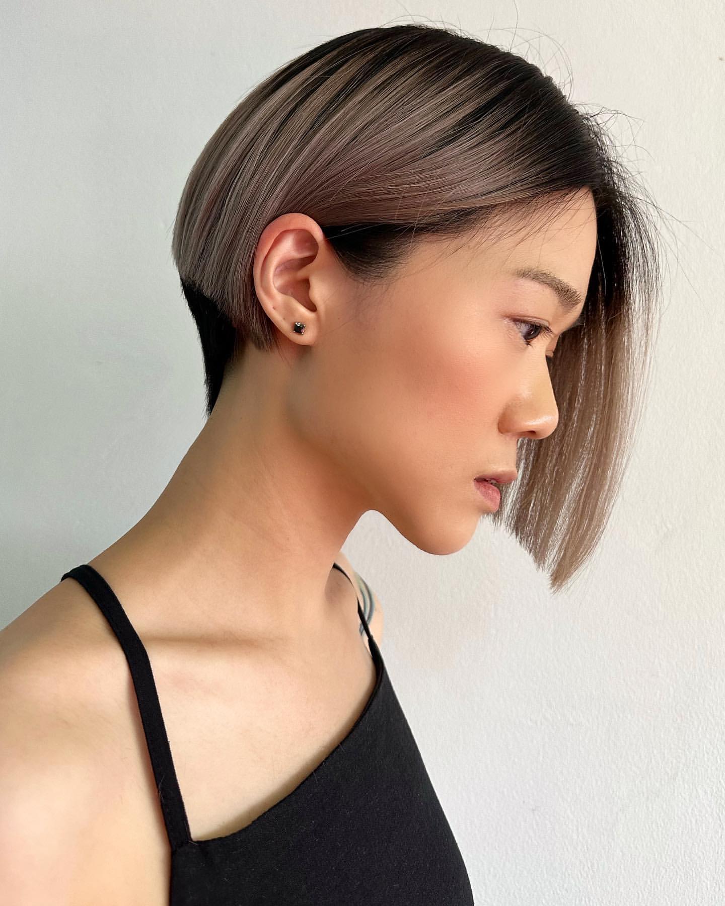 chin-length bob