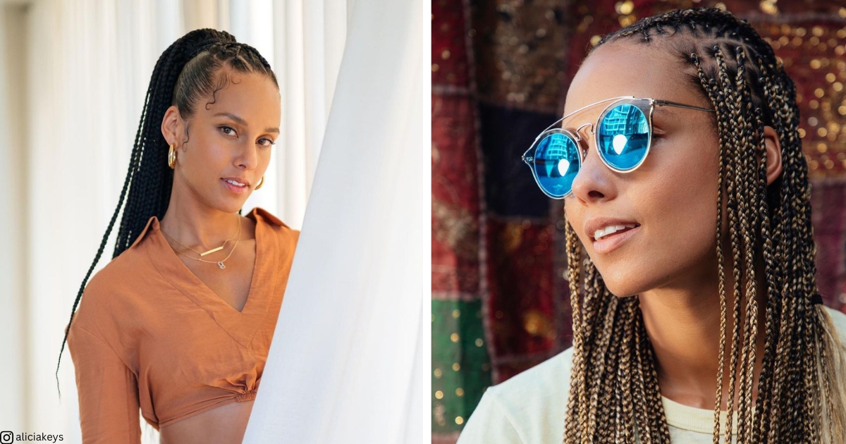 The 15 Coolest Alicia Keys Fulani Braids Styles You'll Be Obsessed With