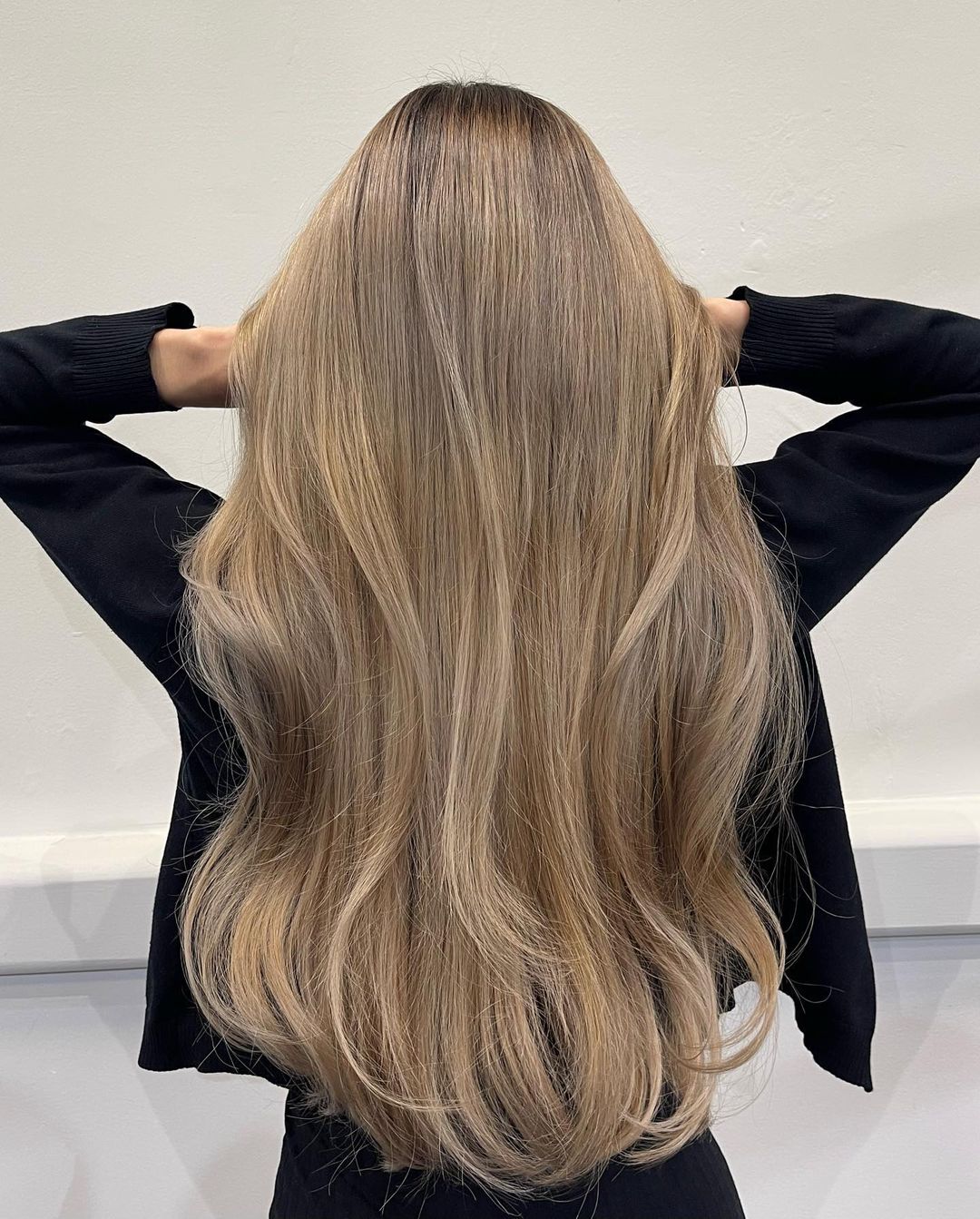 blonde latte haarkleur