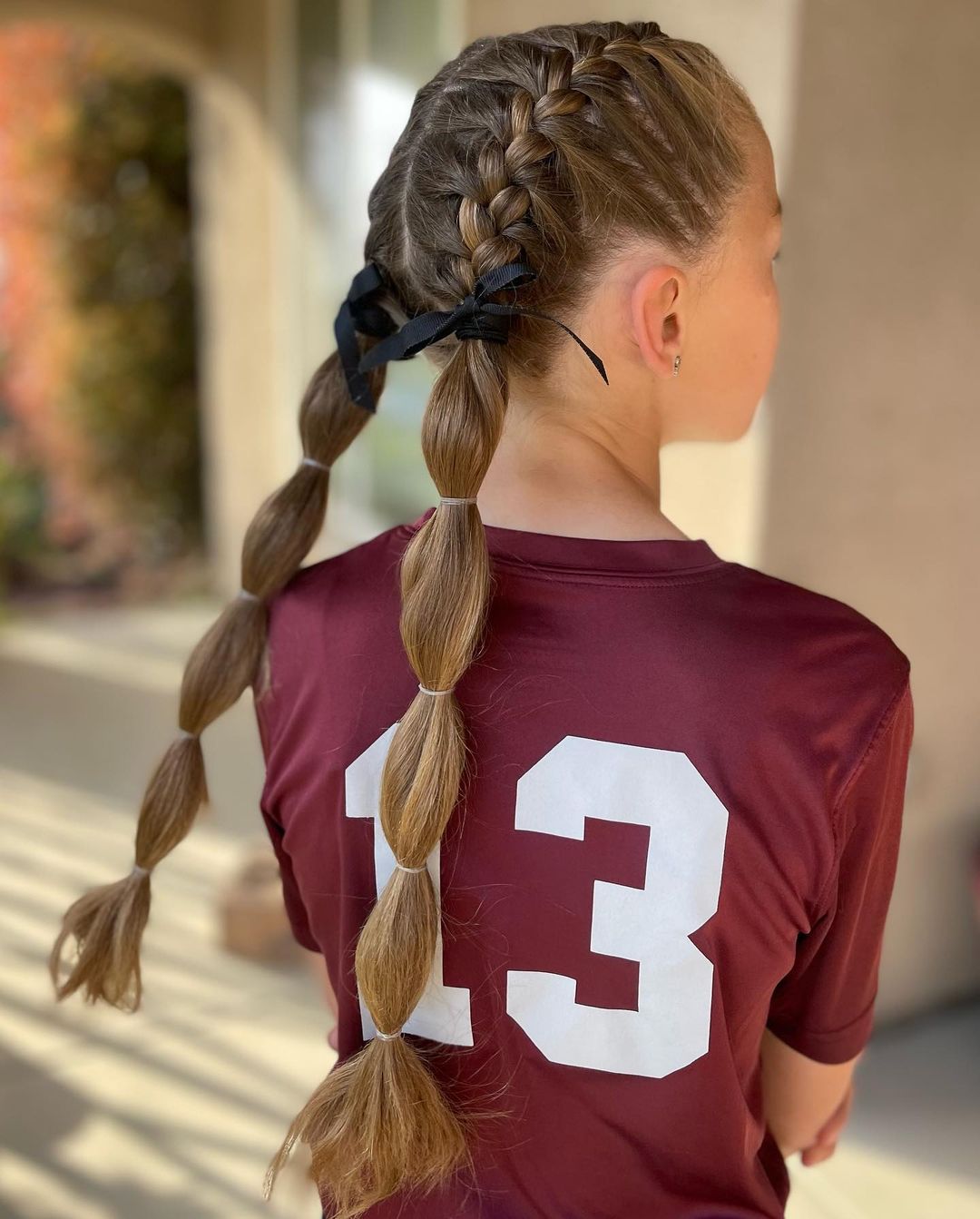 braided bubble braid pigtails