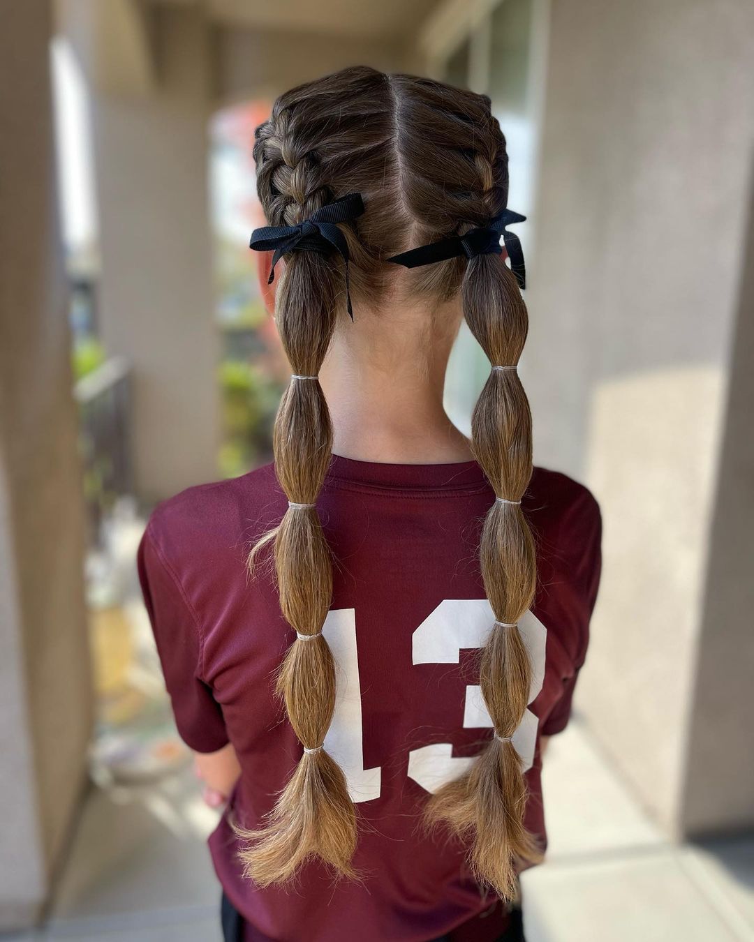 braided bubble braid pigtails