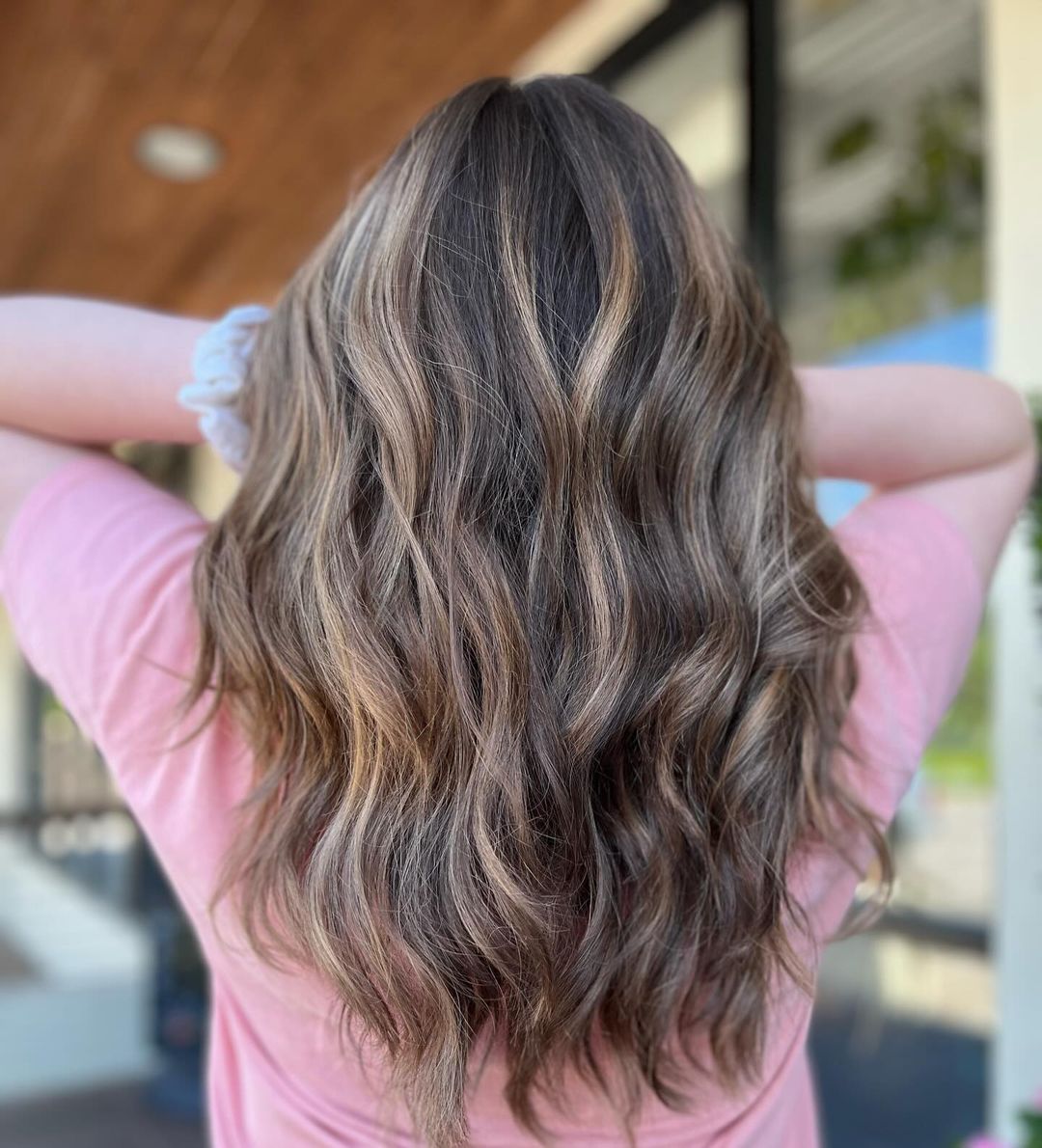 cabelo louro com açúcar mascavado