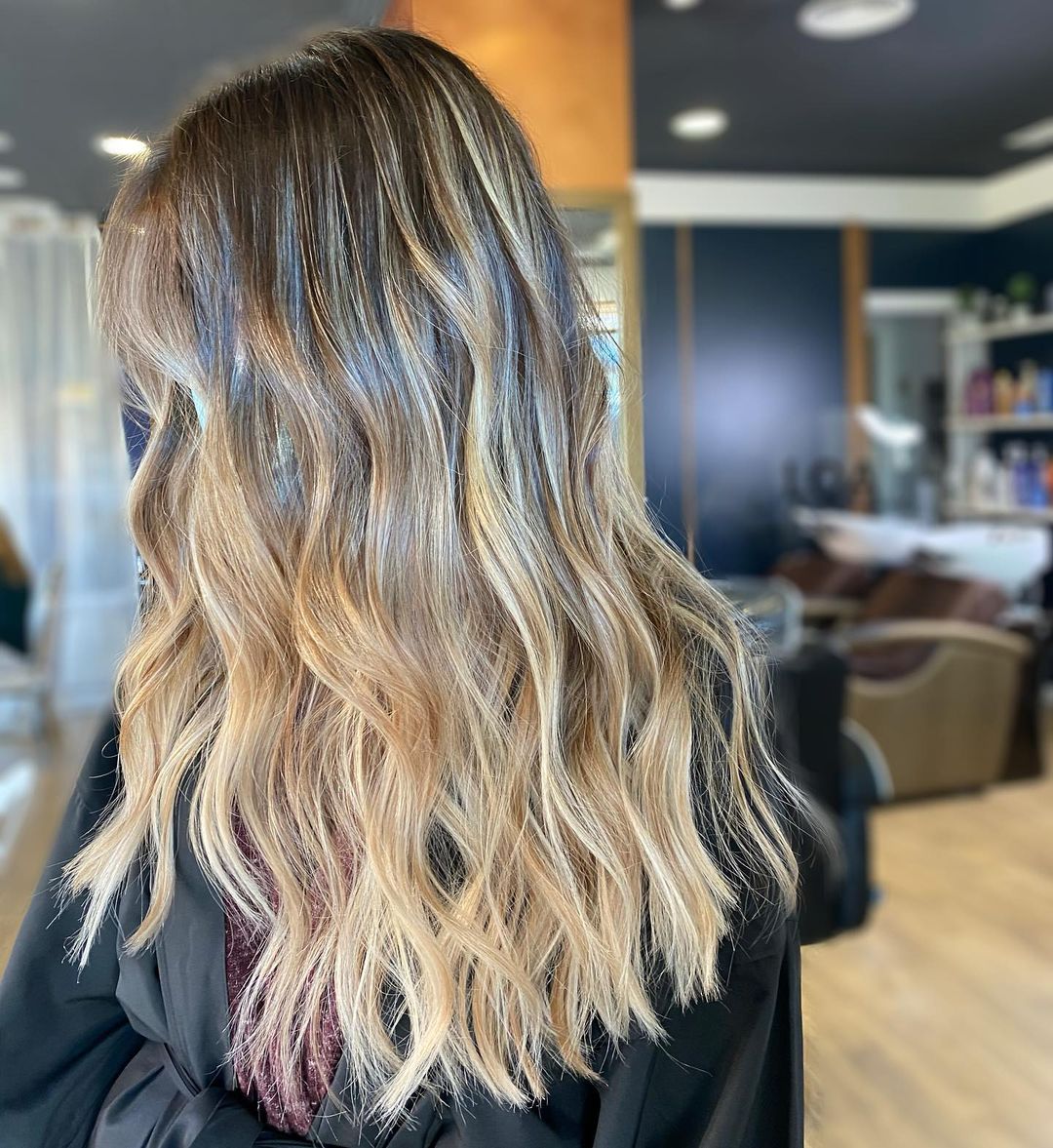 couleur de cheveux blonde caramel