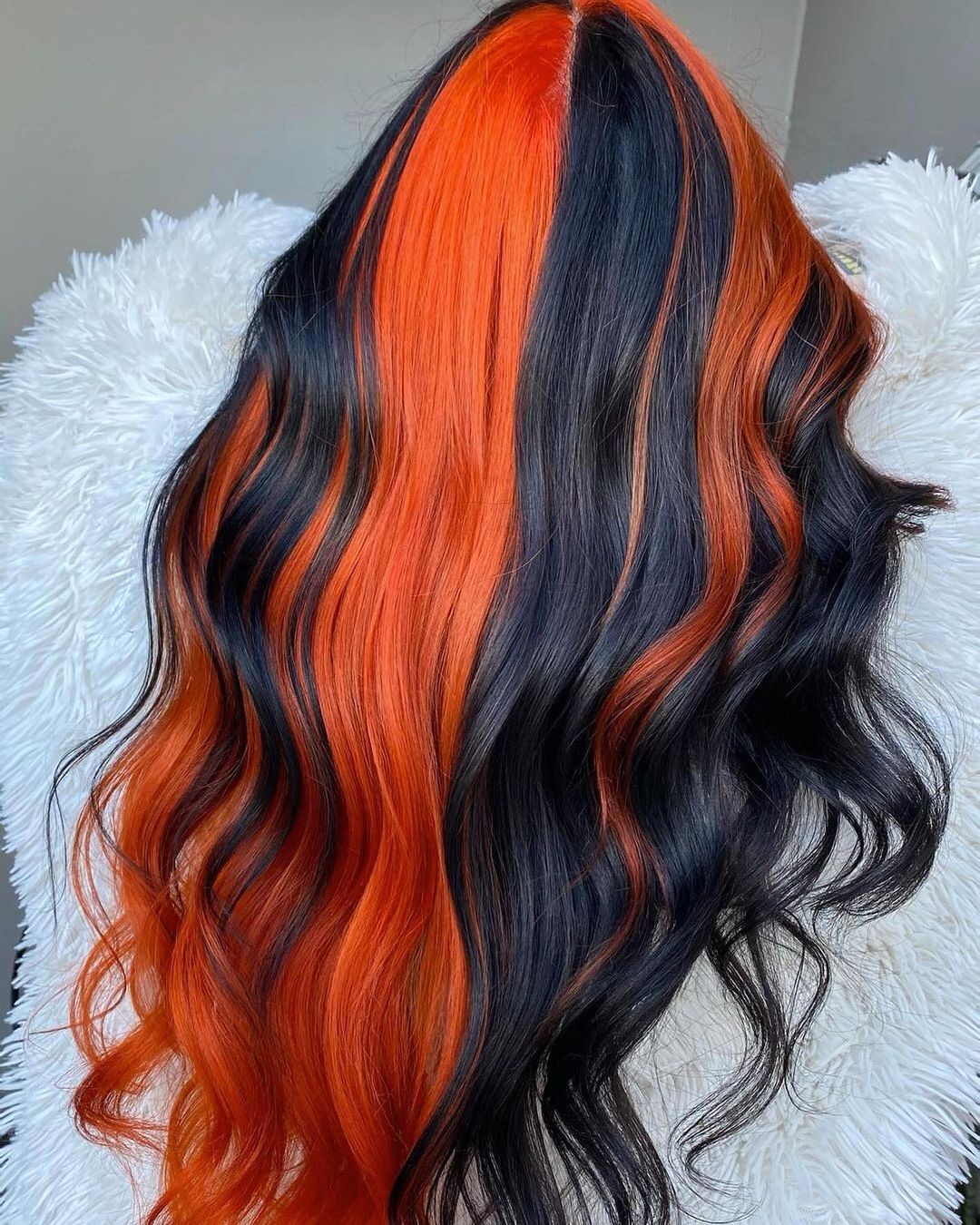 copper black soft waves