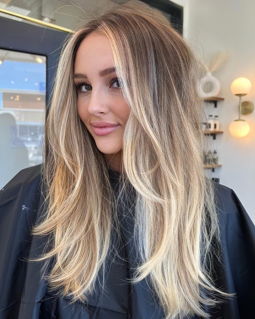 louro cremoso balayage