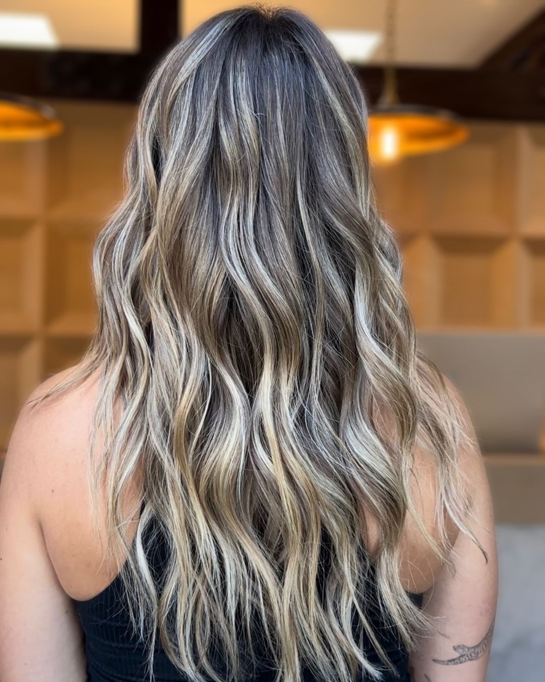 dirty chai latte hair color