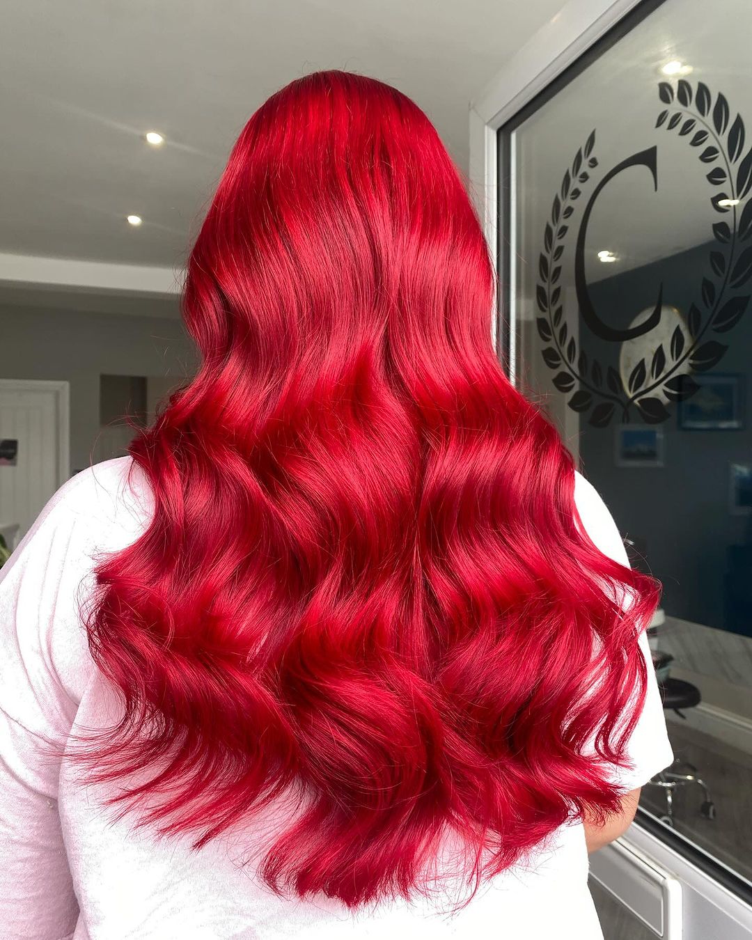 capelli rosso fuoco