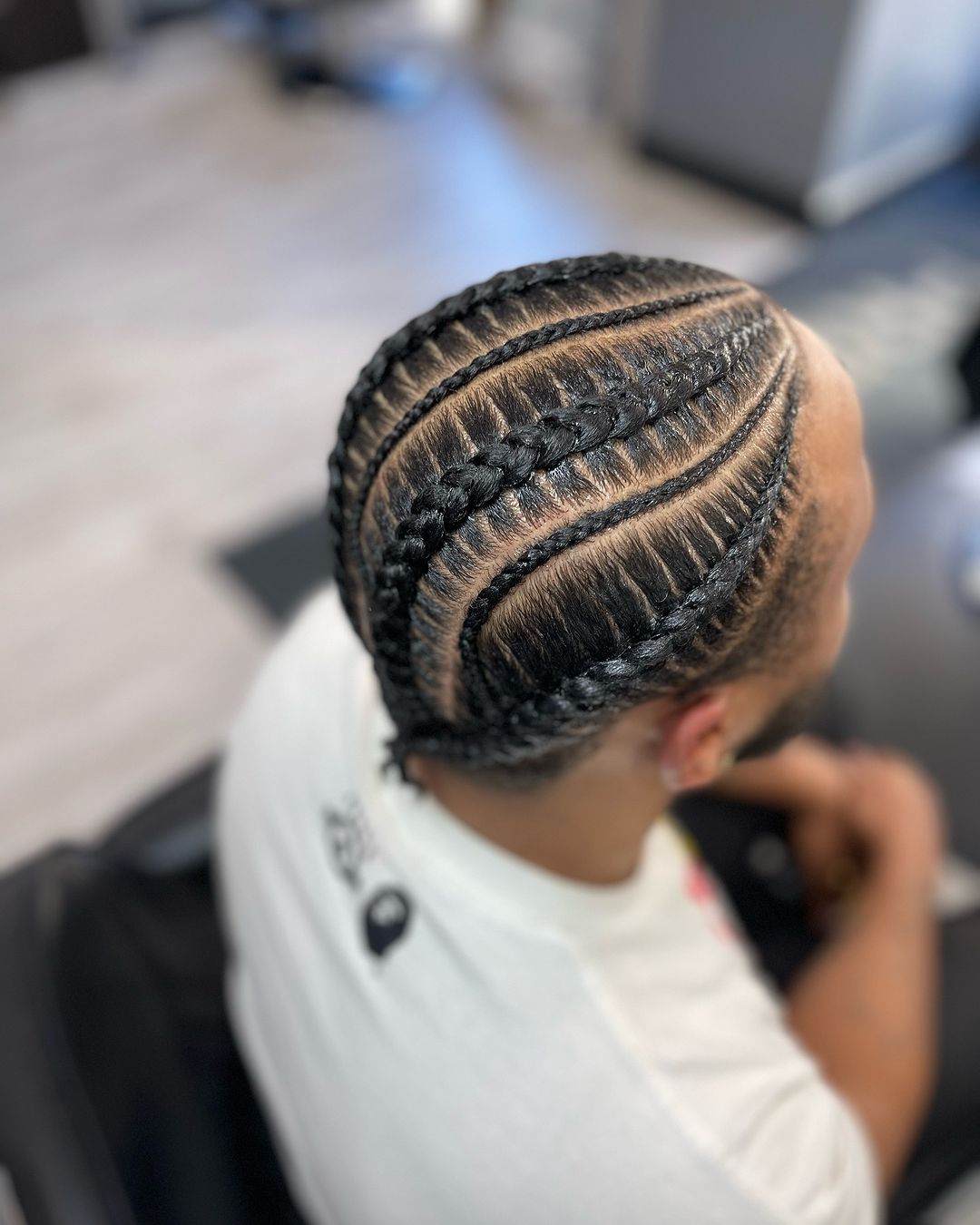 trenzas cola de pez con trenzas pequeñas