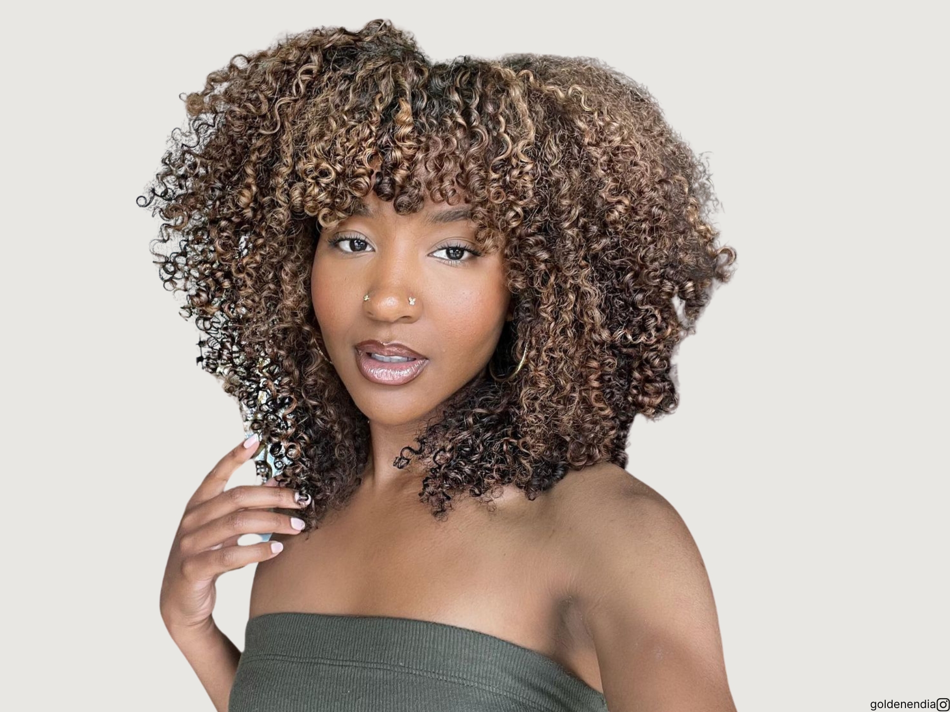 Honey Brown Curls Are A Mix Of Sweet And Chic You Have To Try